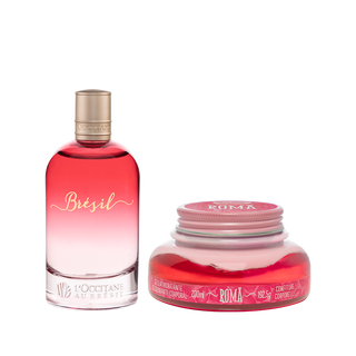 Combo Deo Colônia Brésil e Geleia Hidratante Romã